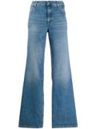 Acne Studios Faded Flared Jeans - Blue