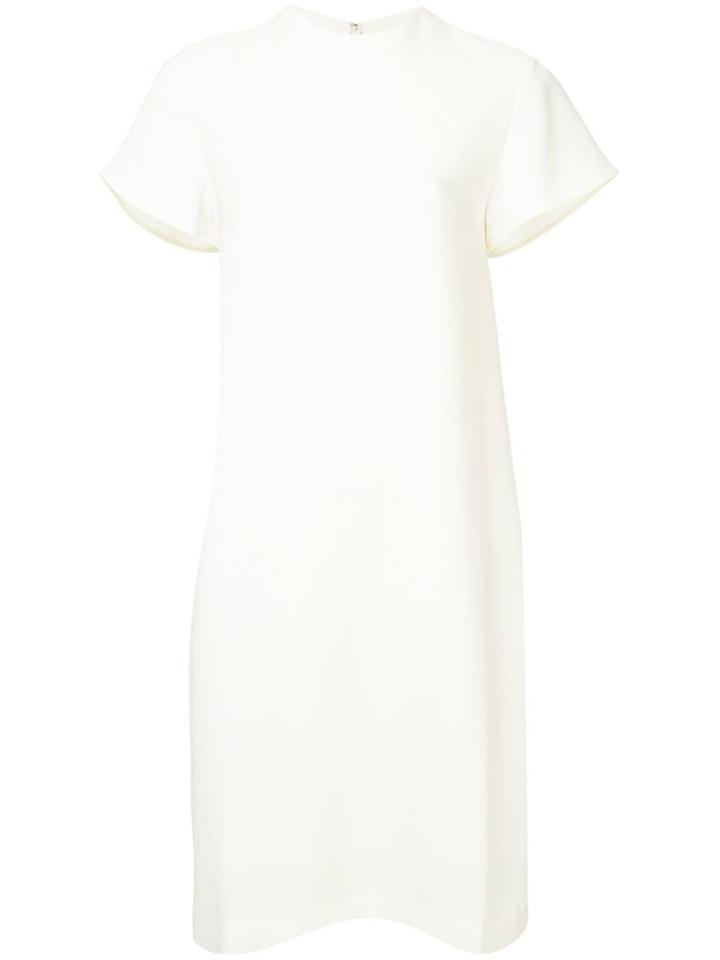 Le Ciel Bleu Flared Midi Dress - White