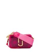 Marc Jacobs Glitter Snapshot Cross Body Bag - Pink
