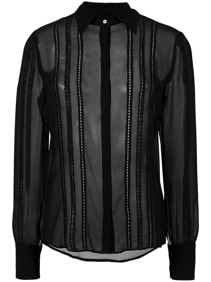 Andrea Bogosian Embroidered Shirt - Black
