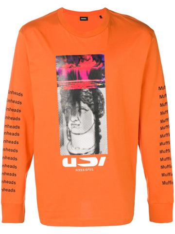 Diesel T-large-x - Orange