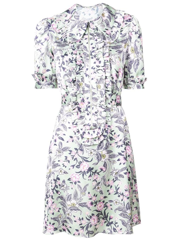 Jill Stuart Floral Print Dress - Green