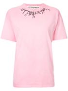 Ottolinger Embroidered T-shirt - Pink & Purple