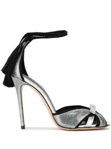 Aleksander Siradekian Donna Tassel Sandals - Silver