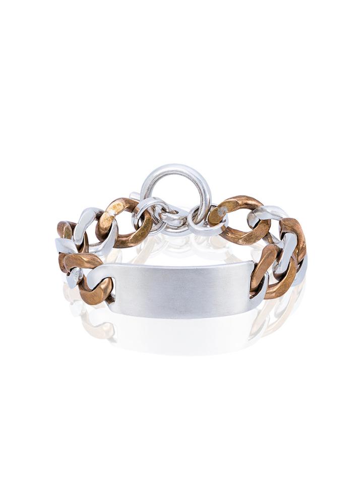 Jelena Behrend Id Curb Bracelet - Metallic