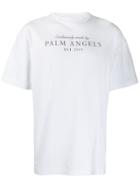 Palm Angels Crew Neck T-shirt - White