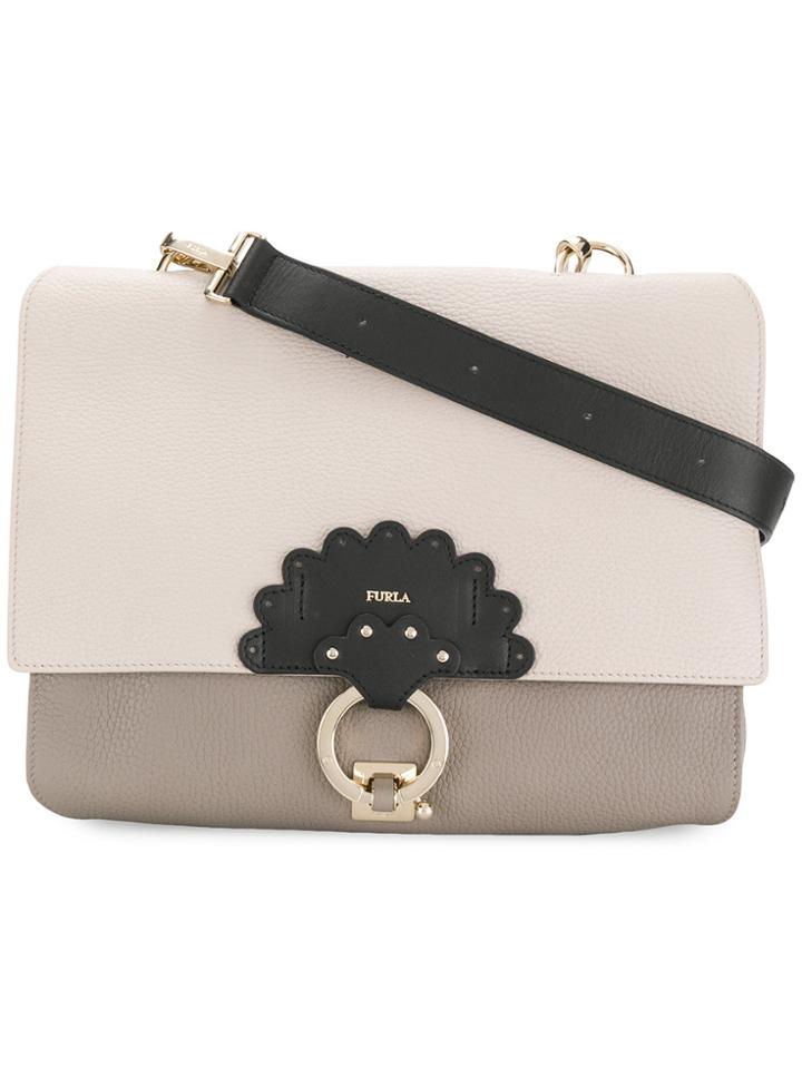 Furla Medium Scoop Shoulder Bag - Nude & Neutrals