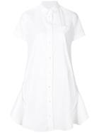 Sacai Shirt Dress - White