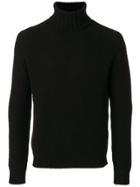 Mp Massimo Piombo Turtleneck Jumper - Black