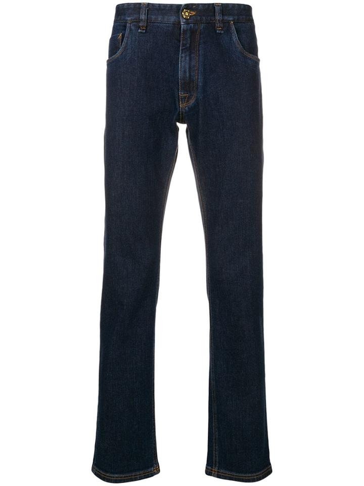 Fendi Straight Fit Jeans - Blue