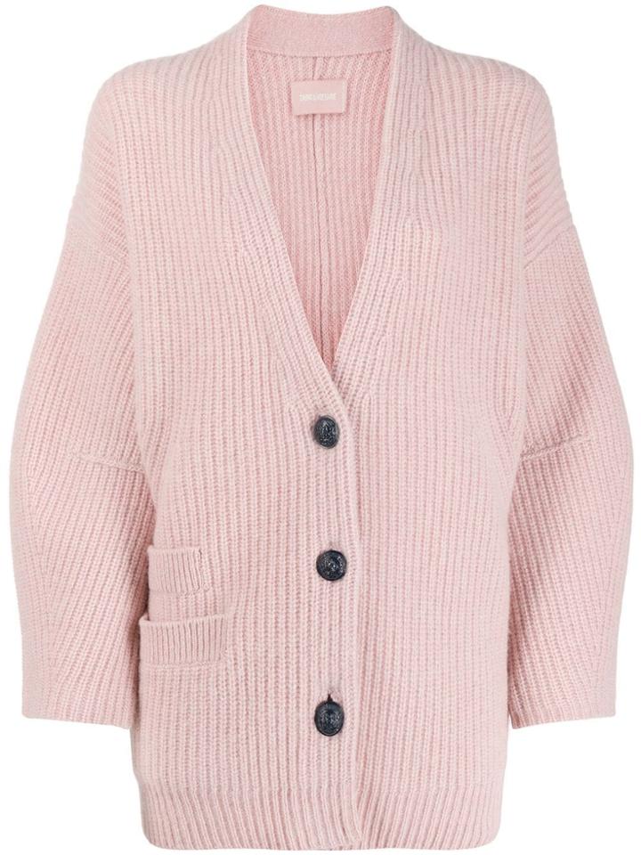 Zadig & Voltaire Austin Cable-knit Cardigan - Pink