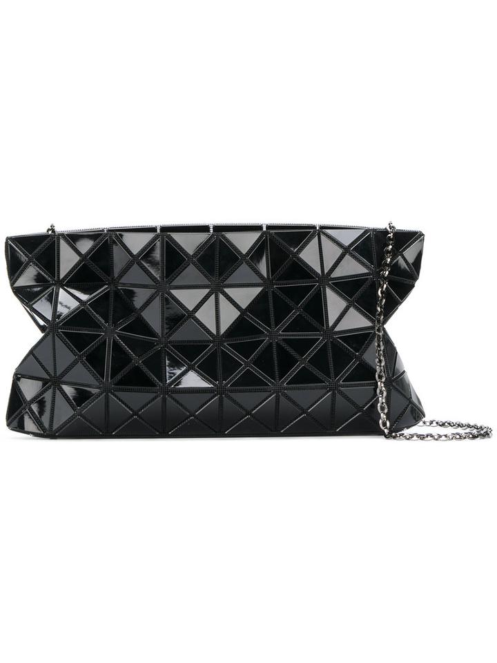 Bao Bao Issey Miyake - Embroidered Clutch - Women - Pvc - One Size, Black, Pvc