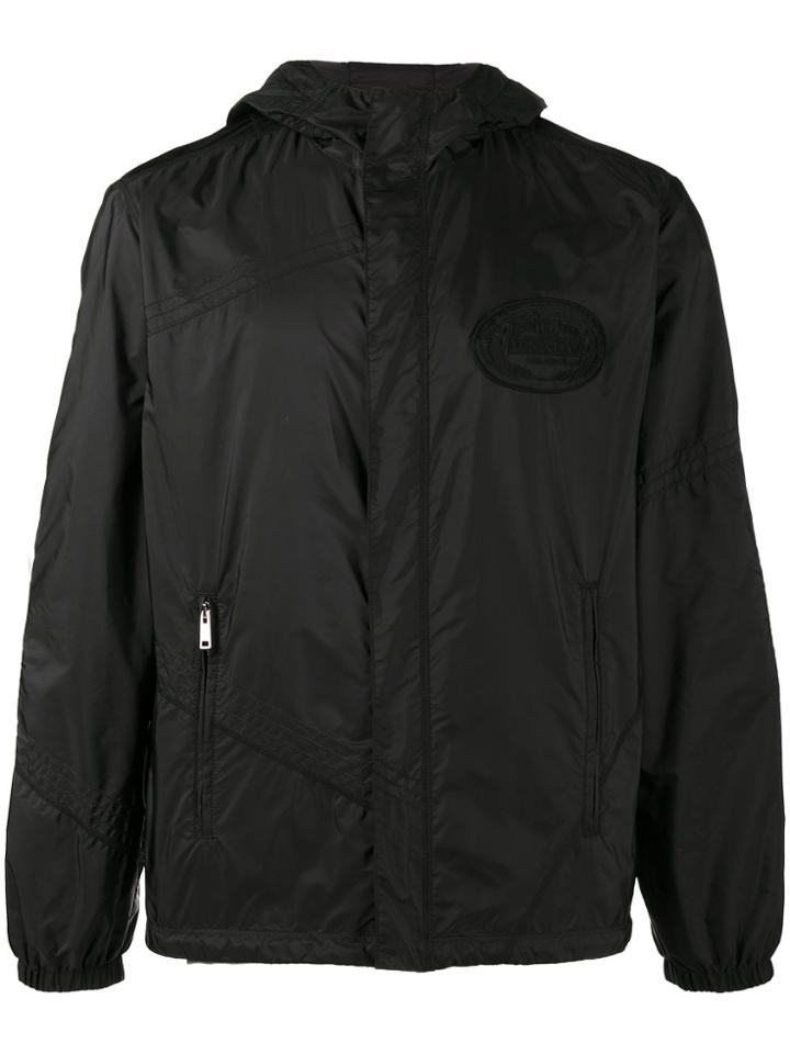 Prada Zip Hooded Jacket - Black