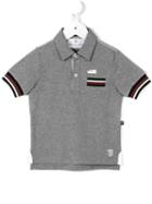 Philipp Plein Kids 'oh Boy' Polo Shirt, Size: 10 Yrs, Grey
