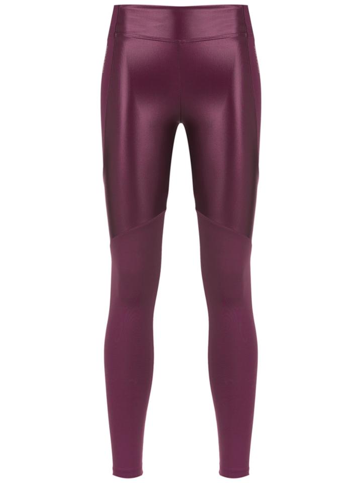 Track & Field Panelled Legging - Pink & Purple