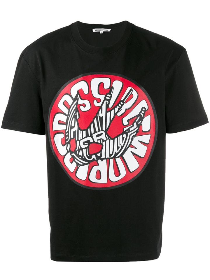 Mcq Alexander Mcqueen Swallow Motif T-shirt - Black