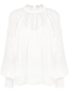 See By Chloé Frill Trim Blouse - White