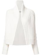 Vince Shawl Collar Cardigan, Women's, Size: Medium, White, Cashmere/wool
