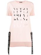 Liu Jo Printed Maxi T-shirt - Pink