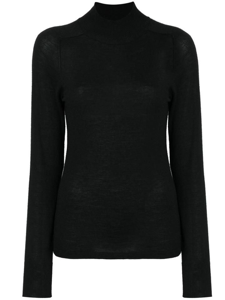 Le Kasha Belted Cashmere Jumper - Black