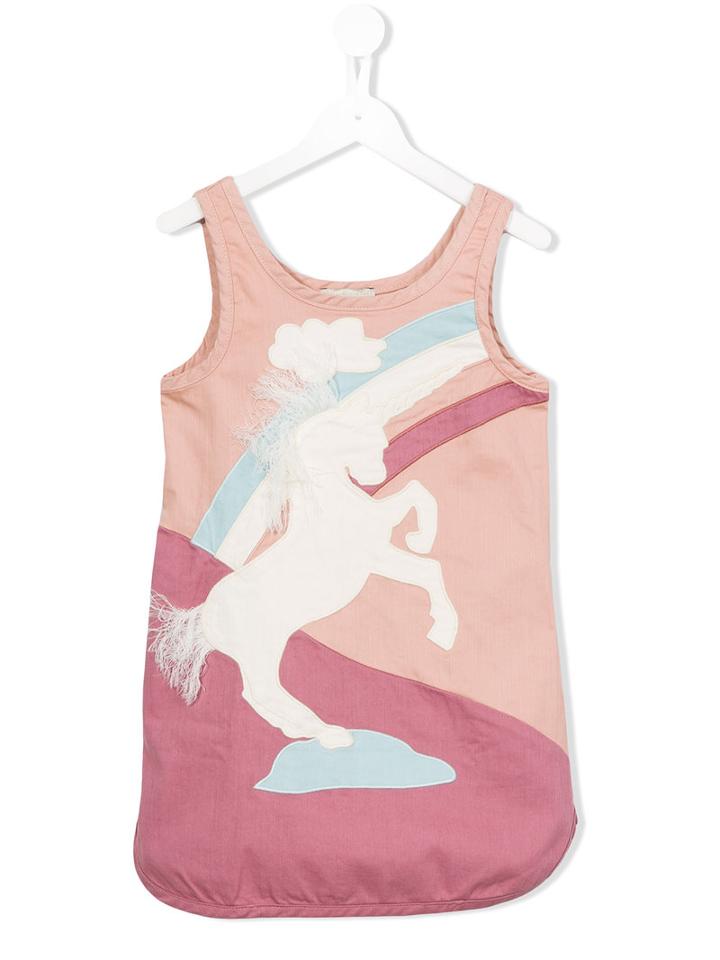 Stella Mccartney Kids Deborah Dress, Toddler Girl's, Size: 2 Yrs, Pink/purple