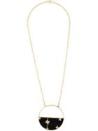 Aurelie Bidermann 18kt Gold Plated Clover Pendant Necklace