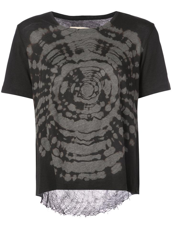 Raquel Allegra Tie Dye T-shirt - Black