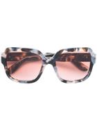 Dolce & Gabbana Eyewear Tortoiseshell Oversized Sunglasses -