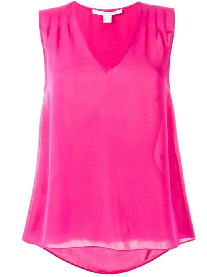 Diane Von Furstenberg V-neck Tank Top