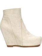 Rick Owens Wedge Ankle Boots