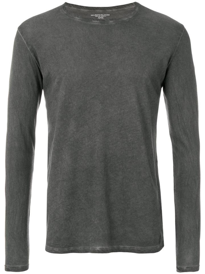 Majestic Filatures Long Sleeve T-shirt - Black