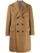 Gabriele Pasini Double Breasted Coat - Neutrals