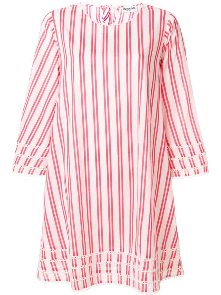 Essentiel Antwerp Striped Dress - Pink & Purple