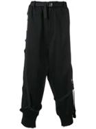Y-3 Harness Belt Drop Crotch Trousers - Black