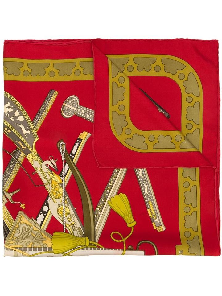 Hermès Vintage Diane Scarf, Women's, Red