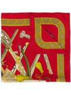 Hermès Vintage Diane Scarf, Women's, Red