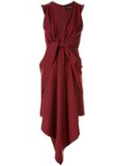 Kitx Ember Twist-detailed Dress - Red
