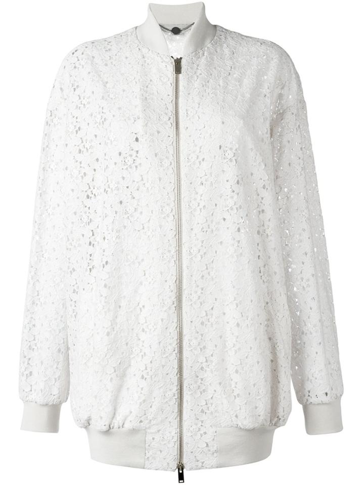 Stella Mccartney 'simone' Bomber Jacket - Pink & Purple