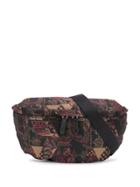 Etro Multi-patterned Belt Bag - Black