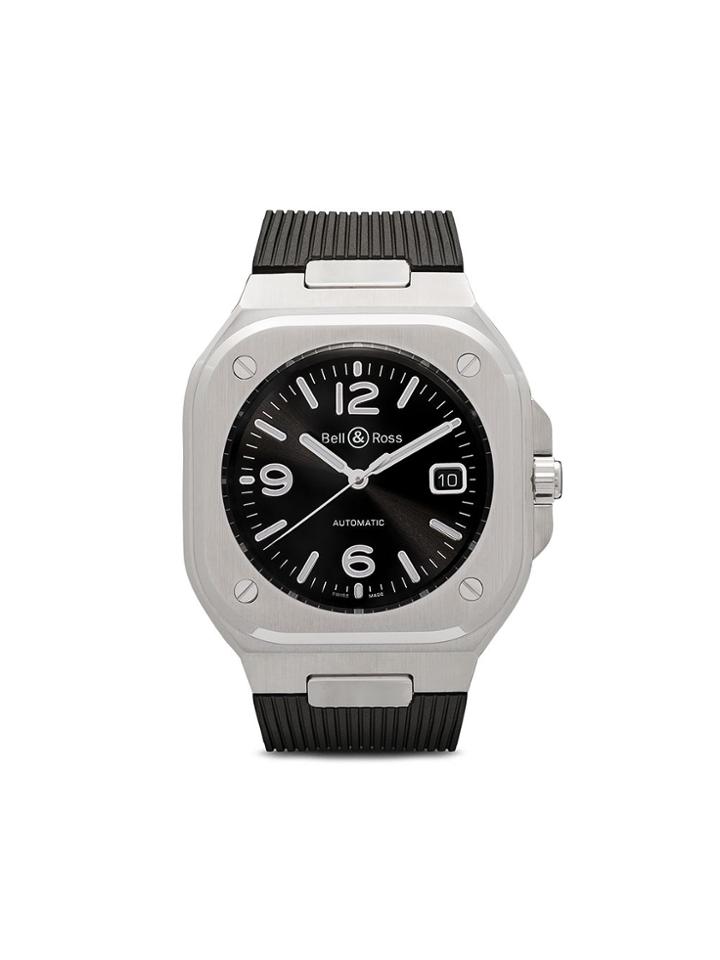 Bell & Ross Br 05 Black Steel 40mm - Black And Silver Grey