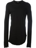 Lost & Found Ria Dunn Insert Back T-shirt, Men's, Size: Medium, Black, Cotton/cashmere