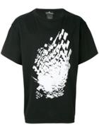 Stone Island Shadow Project Contrast Print T-shirt - Black