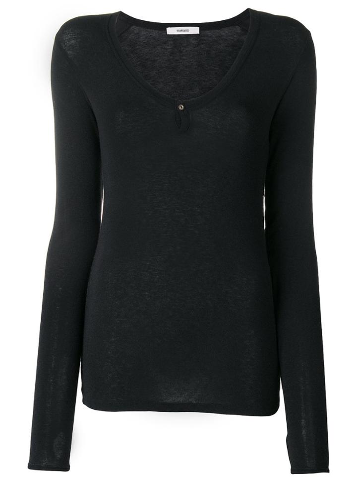 Humanoid Thess Sweatshirt - Black