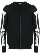 Yang Li Bones Knitted Sweater - Black