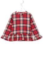 Babe And Tess Tartan Blouse, Girl's, Size: 12 Yrs, Red
