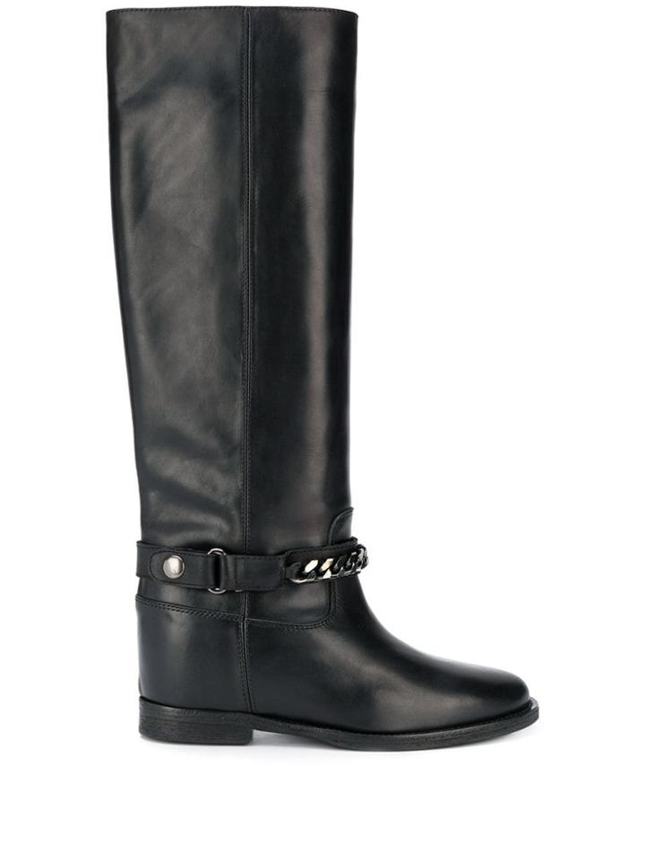 Via Roma 15 Knee-length Boots - Black