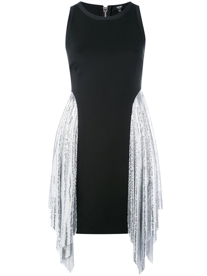 Versus - Mini Dress - Women - Polyamide/spandex/elastane/metal - 38, Black, Polyamide/spandex/elastane/metal