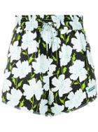 Off-white Floral Shorts - Multicolour