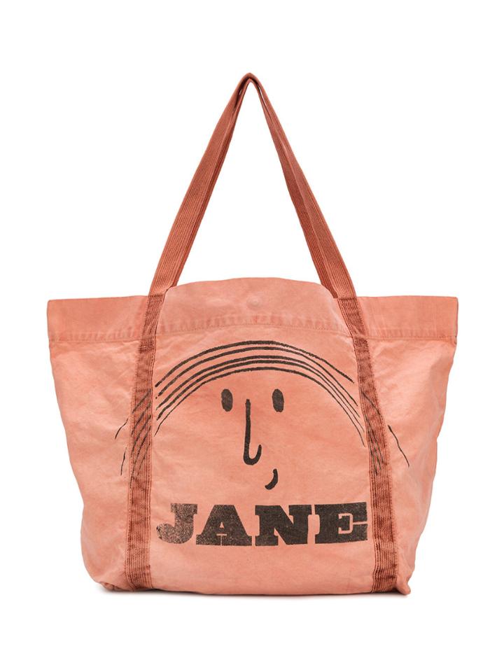 Bobo Choses Teen Little Jane Print Tote Bag - Pink & Purple