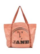 Bobo Choses Teen Little Jane Print Tote Bag - Pink & Purple